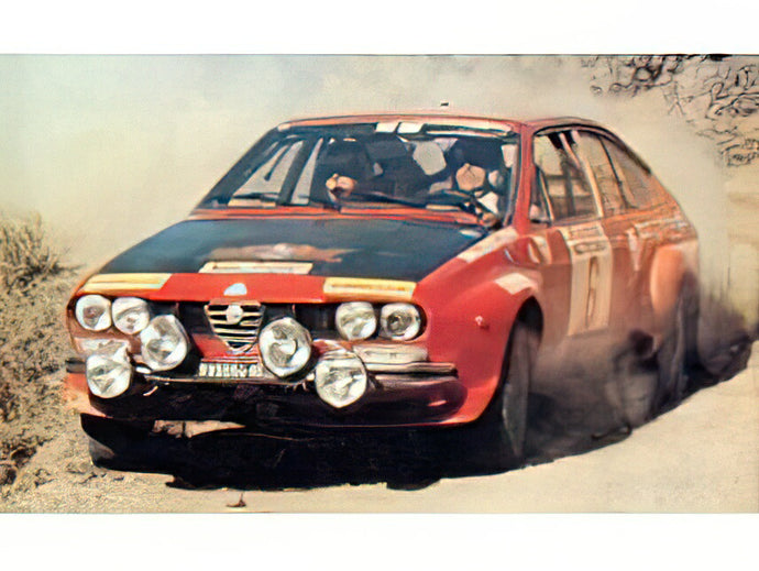 【予約】12月以降発売予定ALFA ROMEO  ALFETTA GT GR.2  N 6 WINNER RALLY ISOLA D'ELBA 1975 AMILCARE BALLESTRIERI/LS-Collectibles 1/18ミニカー