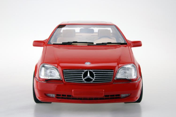 ギャラリービューアに画像をロードする, 【予約】1月以降発売予定AMG-Mercedes CL600 7.0 Coupe レッド /LS COLLECTIBLES 1/18  レジンミニカー
