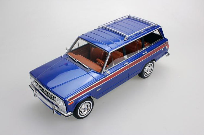 Jeep Grand Wagoneer ブルー /LS COLLECTIBLES 1/18  レジンミニカー