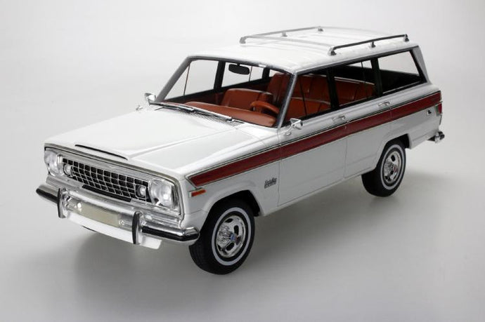 Jeep Grand Wagoneer ホワイト /LS COLLECTIBLES 1/18  レジンミニカー