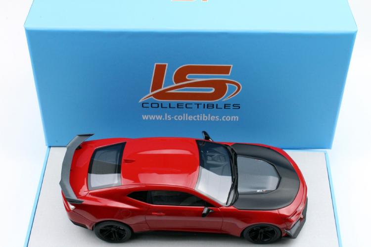 【予約】1月以降発売予定ZL1 1LE Camaro Hennessey HPE850 レッド /LS COLLECTIBLES 1/18  レジンミニカー