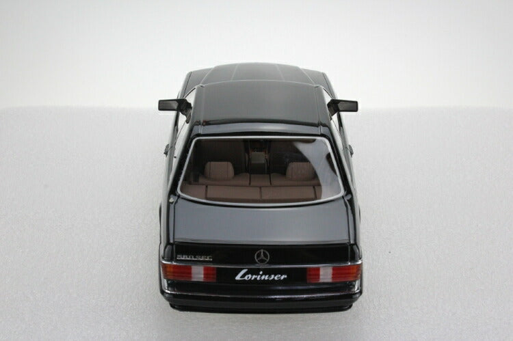 ギャラリービューアに画像をロードする, 【予約】11月以降発売予定MERCEDES BENZベンツ S CLASS 560SEC LORINSER (C126) COUPE 1987 black  /Ls Collectibles 1/18 ミニカー
