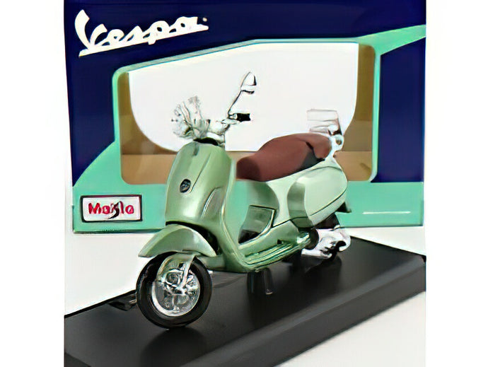 PIAGGIO - VESPA LXV 2013 - LIGHT GREEN MET /MAISTO 1/18 ミニカー