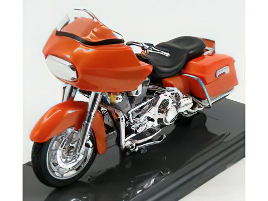 HARLEY DAVIDSON - FLTR ROAD GLIDE 2002 - ORANGE /MAISTO 1/18 ミニカー