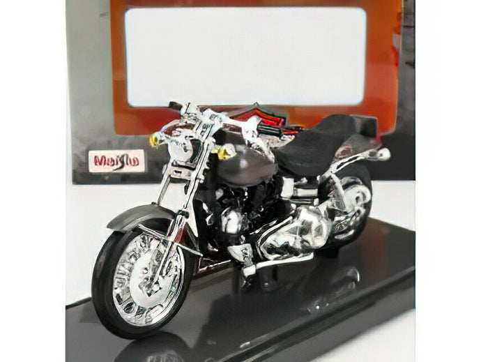 HARLEY DAVIDSON - FXS LOW RIDER 1977 - GREY MET /MAISTO 1/18 ミニカー