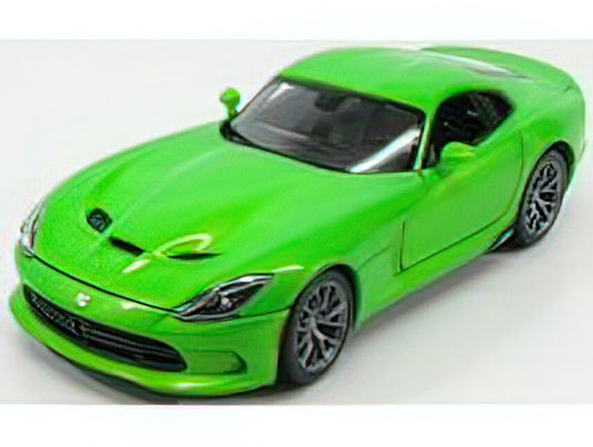 DODGE - VIPER GTS SRT COUPE 2013 - GREEN MET /MAISTO 1/18 ミニカー