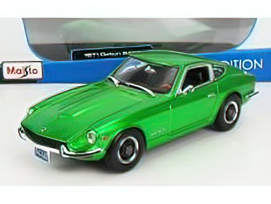 1971 ダットサン 240Z メタリックグリーン Datsun 240Z フェアレディZ / MAISTO 1/18 ミニカー