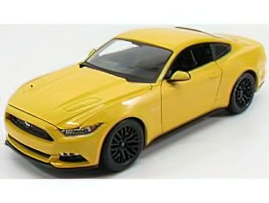 FORD USA - MUSTANG COUPE 5.0 GT 2015 - YELLOW /MAISTO 1/18 ミニカー