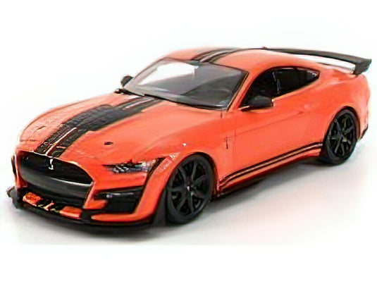 FORD USA マスタング SHELBY GT500 クーペ 2020 オレンジ/ MAISTO 1/18 ミニカー