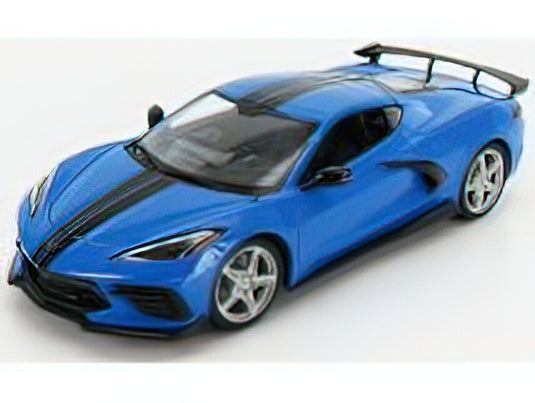CHEVROLET CORVETTE STINGRAY 2020 ブルー/ MAISTO 1/18 ミニカー