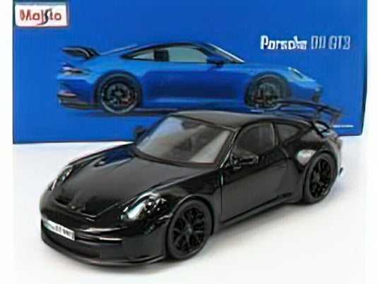 【予約】PORSCHE 911 992 GT3 クーペ 2022 ブラック/ MAISTO 1/18 ミニカー