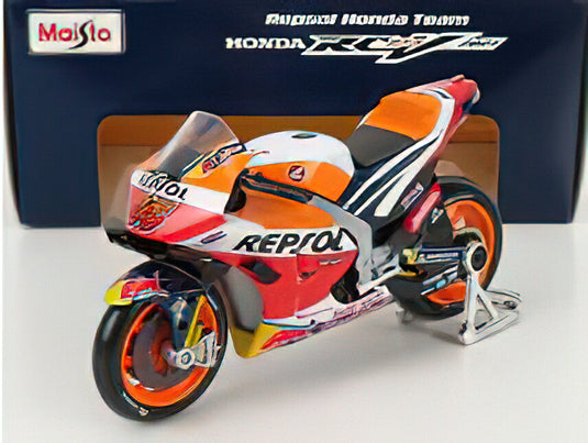 HONDA - RC213V REPSOL HONDA TEAM N 44 MOTOGP 2021 POL ESPARGARO - ORANGE RED /MAISTO 1/18 ミニカー