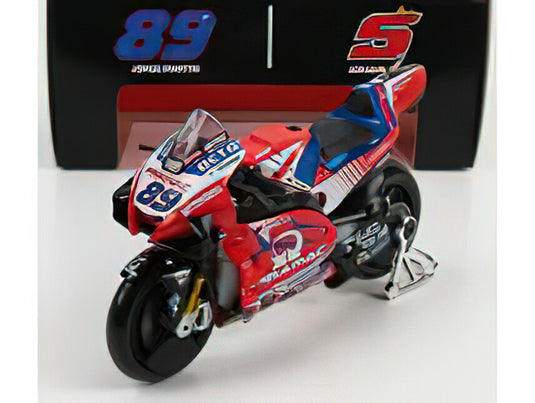 DUCATI - DESMOSEDICI GP21 PRAMAC RACING TEAM N 89 MOTOGP 2021 JORGE MARTIN - RED /MAISTO 1/18 ミニカー