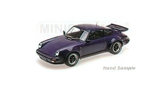 【予約】8月以降発売予定1977 Porsche 911 Turbo, lilac  /Minichampsミニチャンプス 1/12 ミニカー