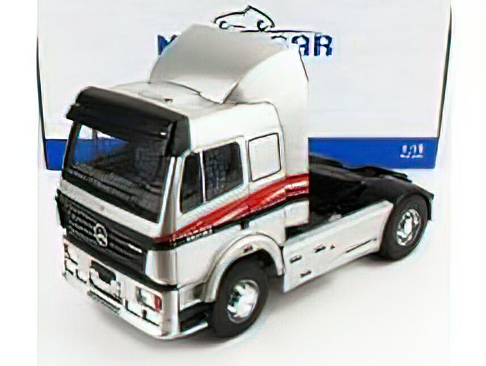 Mercedes Benz SK II 1994 シルバー MCG18136 トラクタ / MCG 1/18 建設機械模型 工事車両