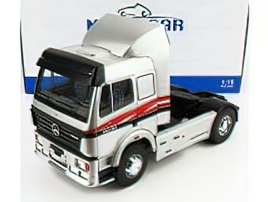 Mercedes Benz SK II 1994 シルバー MCG18136 トラクタ / MCG 1/18 建設機械模型 工事車両