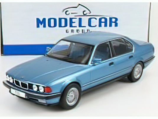 BMW - 7-SERIES 730i (E32) 1986 - LIGHT BLUE MET /MCG 1/18 ミニカー