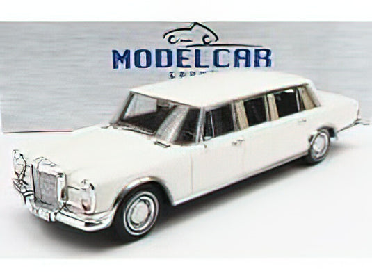 MERCEDES BENZメルセデスベンツ S-CLASS 600 LWB PULLMAN (W100) 1969 - WHITE /MCG –  ラストホビー