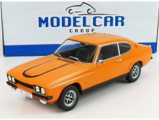 FORD ENGLAND - CAPRI MKI RS 2600 COUPE 1973 - ORANGE /MCG 1/18 ミニカー