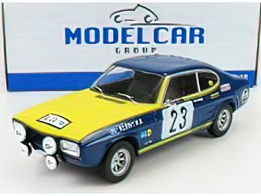 Ford Capri MK I 2600 GT 23号車 オリンピアラリー 1972 W.Rohrl H.Rothfu?/ MCG 1/18 ミニカー