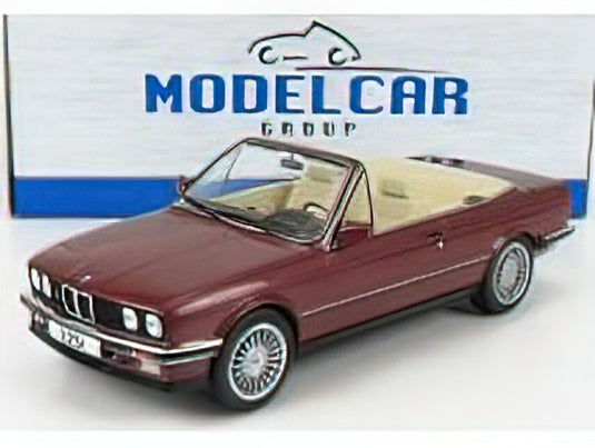 BMW - 3-SERIES 325i (E30) CABRIOLET 1989 - RED /MCG 1/18 ミニカー