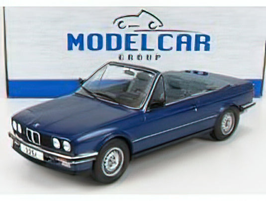 BMW - 3-SERIES 325i (E30) CABRIOLET 1989 - BLUE /MCG 1/18 ミニカー