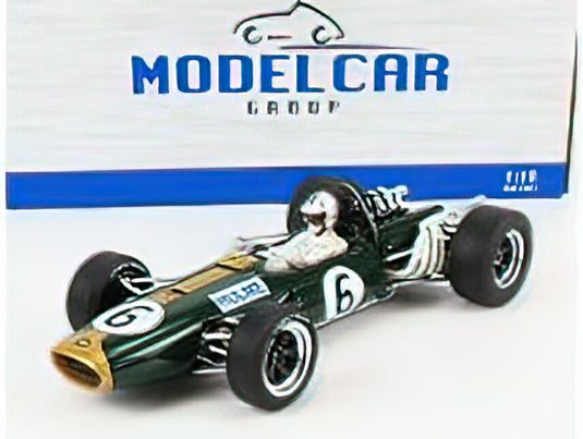 BRABHAM - F1 BT20 N 6 2nd BRITISH GP 1966 DENNY HULME - BRITISH RACING GREEN /MCG 1/18 ミニカー