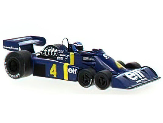 【予約】5月以降発売予定TYRRELL - F1 P34 ELF 6 WHEELER N 4 2nd SWEDEN GP 1976 P.DEPAILLER - BLUE YELLOW /MCG 1/18 ミニカー