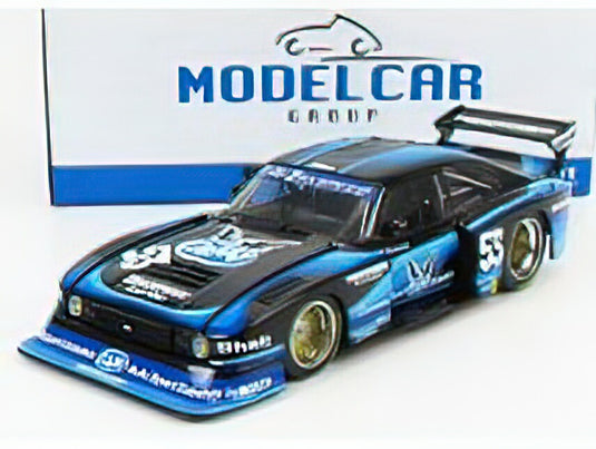 FORD ENGLAND - CAPRI TURBO Gr.5 TEAM D&W N 53 DRM SPA 1980 K.NIEDWIEDZ - BLACK BLUE /MCG 1/18 ミニカー