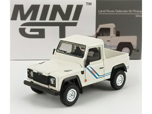 LAND ROVER - DEFENDER 90 PICK-UP OPEN 1983 LHD - WHITE /MINI GT 1/64ミニカー