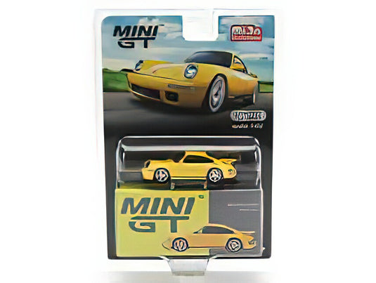 PORSCHE  911 964 RUF CTR COUPE 1987 - YELLOW /MINI GT 1/64ミニカー