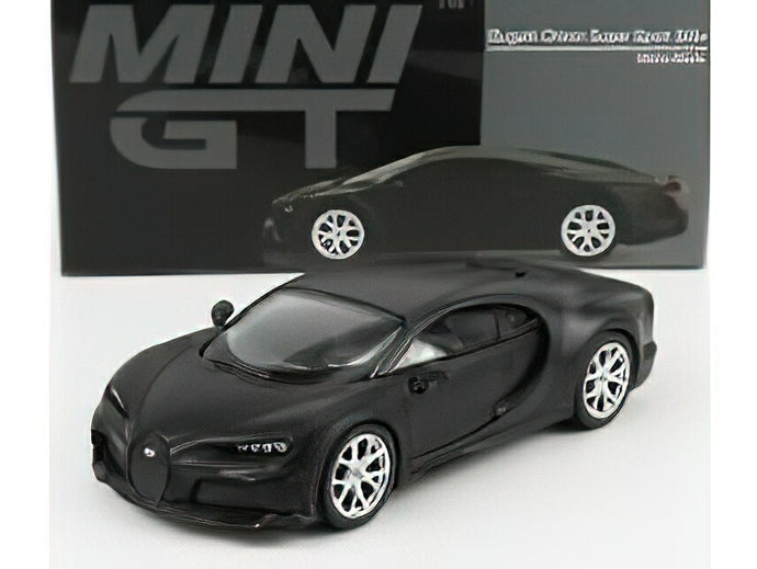 BUGATTI  CHIRON SUPER SPORT 2018 - MATT BLACK /MINI GT 1/64ミニカー