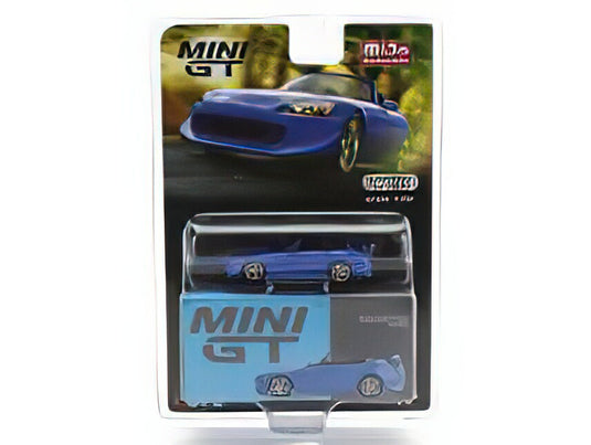 HONDA - S2000 MUGEN SPIDER LHD 2000 - APEX BLUE /MINI GT 1/64ミニカー