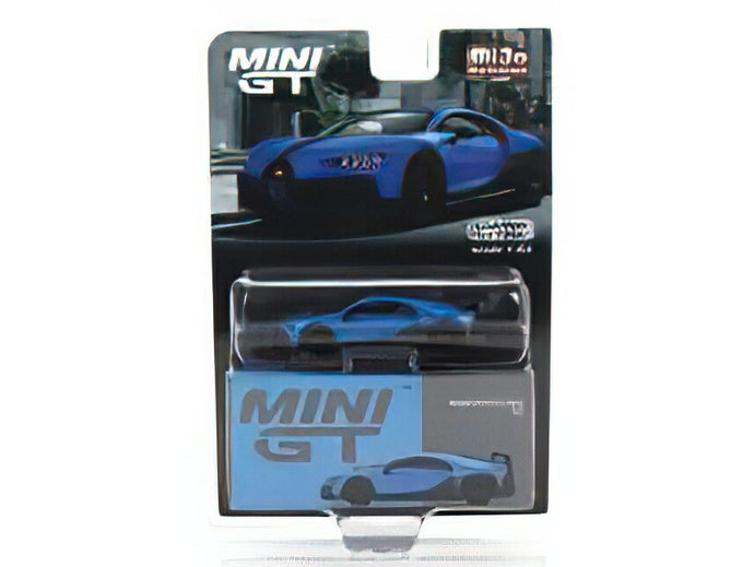 BUGATTI  CHIRON PUR SPORT N 16 2018 - BLUE BLACK /MINI GT 1/64ミニカー