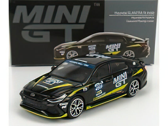 HYUNDAI - ELANTRA N 499 CAROUND RACIN LIVERY 2021 - BLACK /MINI GT 1/64ミニカー