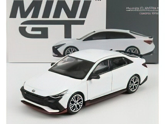 HYUNDAI - ELANTRA N LHD 2021 - WHITE /MINI GT 1/64ミニカー