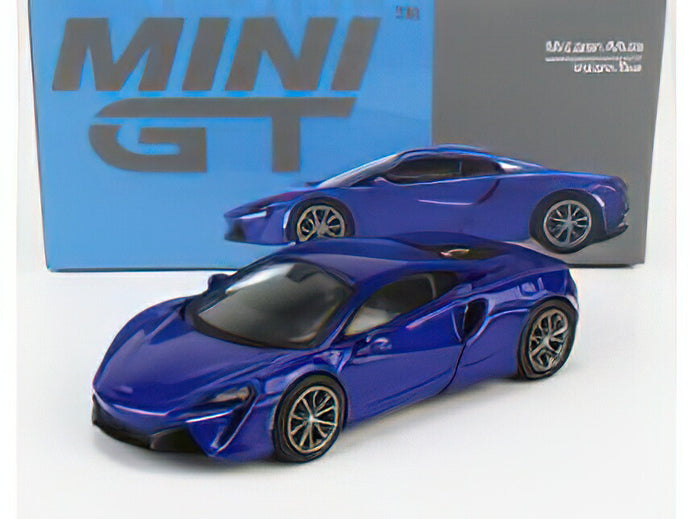 McLAREN  ARTURA LHD 2021 - BLUE /MINI GT 1/64ミニカー