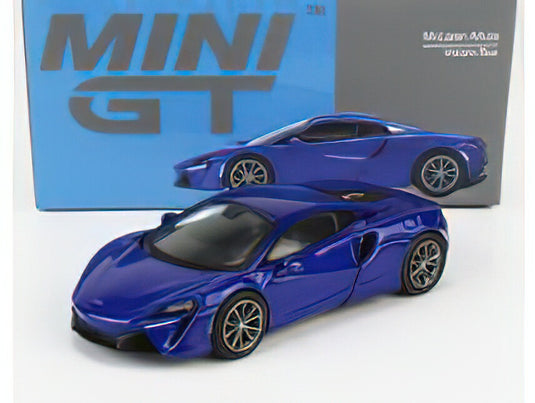 McLAREN  ARTURA LHD 2021 - BLUE /MINI GT 1/64ミニカー