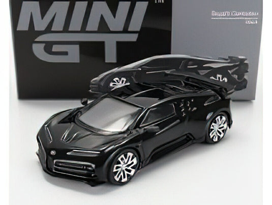 BUGATTI  CENTODIECI LHD 2019 - BLACK /MINI GT 1/64ミニカー