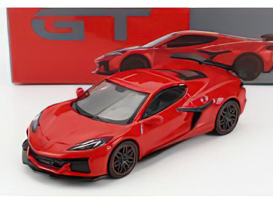 CHEVROLETコルベット Z06 COUPE 2022 - TORCH RED /MINI GT 1/64ミニカー