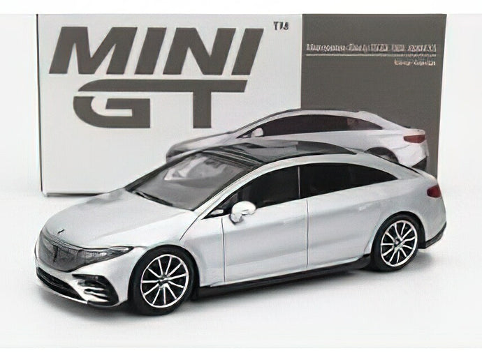 MERCEDES BENZベンツ EQS 580 4MATIC LHD 2022 - WHITE /MINI GT 1/64ミニカー