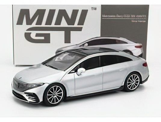 MERCEDES BENZベンツ EQS 580 4MATIC LHD 2022 - WHITE /MINI GT 1/64ミニカー
