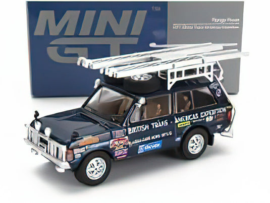 LAND ROVER RANGE ROVER N 0 RALLY BRITISH TRANS ALASKA-CAPE HORN1971-1972 /MINI GT 1/64ミニカー