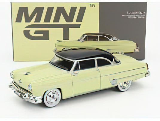 LINCOLN - CAPRI 1954 - YELLOW BLACK /MINI GT 1/64ミニカー