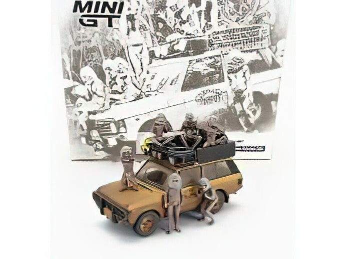 LAND ROVER SET 2X RANGE ROVER N 0 RALLY CAMEL TROPHY PAPUA NEW GUINEA 1982 /MINI GT 1/64ミニカー