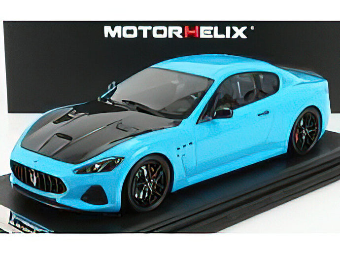 MASERATI - MC GT GRANTURISMO 2019 - BABY BLUE BLACK /MOTORHELIX 1/18 ミニカー