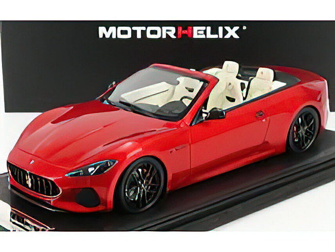 MASERATI - GC GRANCABRIO SPORT 2019 - RED MET /MOTORHELIX 1/18 ミニカー