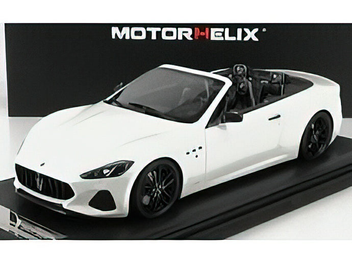 MASERATI - GC GRANCABRIO SPORT 2019 - WHITE PEARL MET /MOTORHELIX 1/18 ミニカー