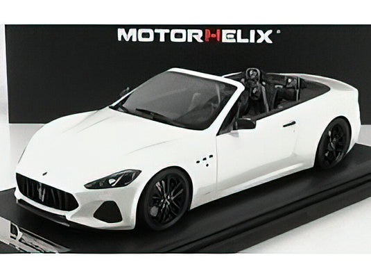MASERATI - GC GRANCABRIO SPORT 2019 - WHITE PEARL MET /MOTORHELIX 1/18 ミニカー
