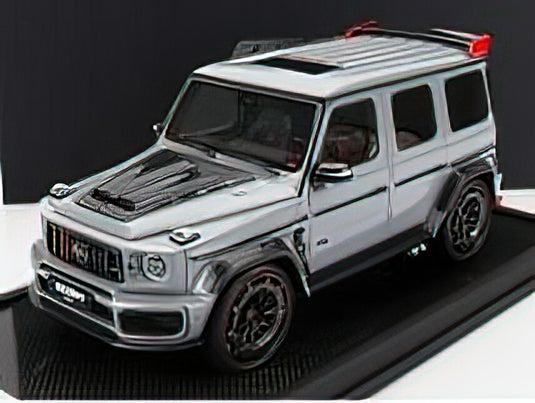 MERCEDES BENZ - G-CLASS G900 BITURBO BRABUS ROCKET 2019 - LIGHT GREY /MOTORHELIX 1/18ミニカー